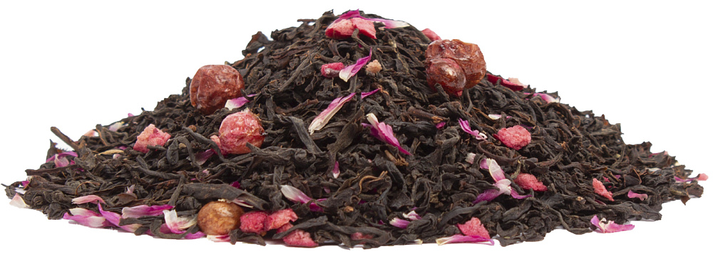 : черный чай с добавками "клюквенный морс"